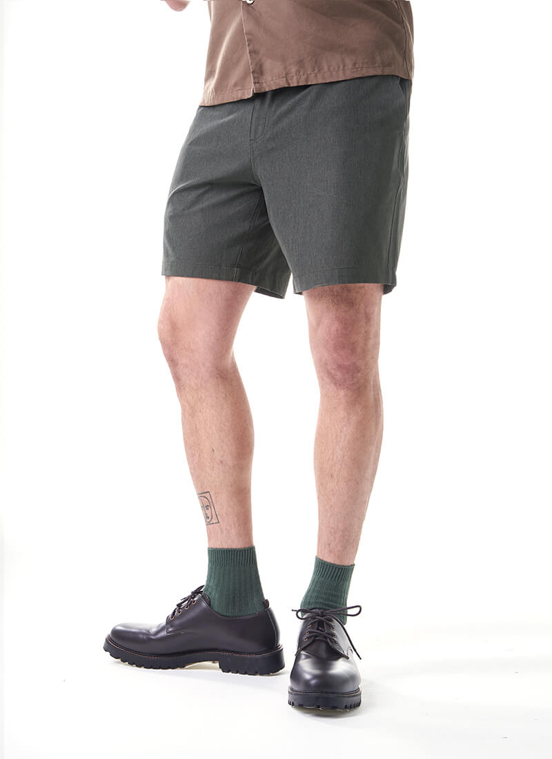 All Day Shorts #colour_dark green